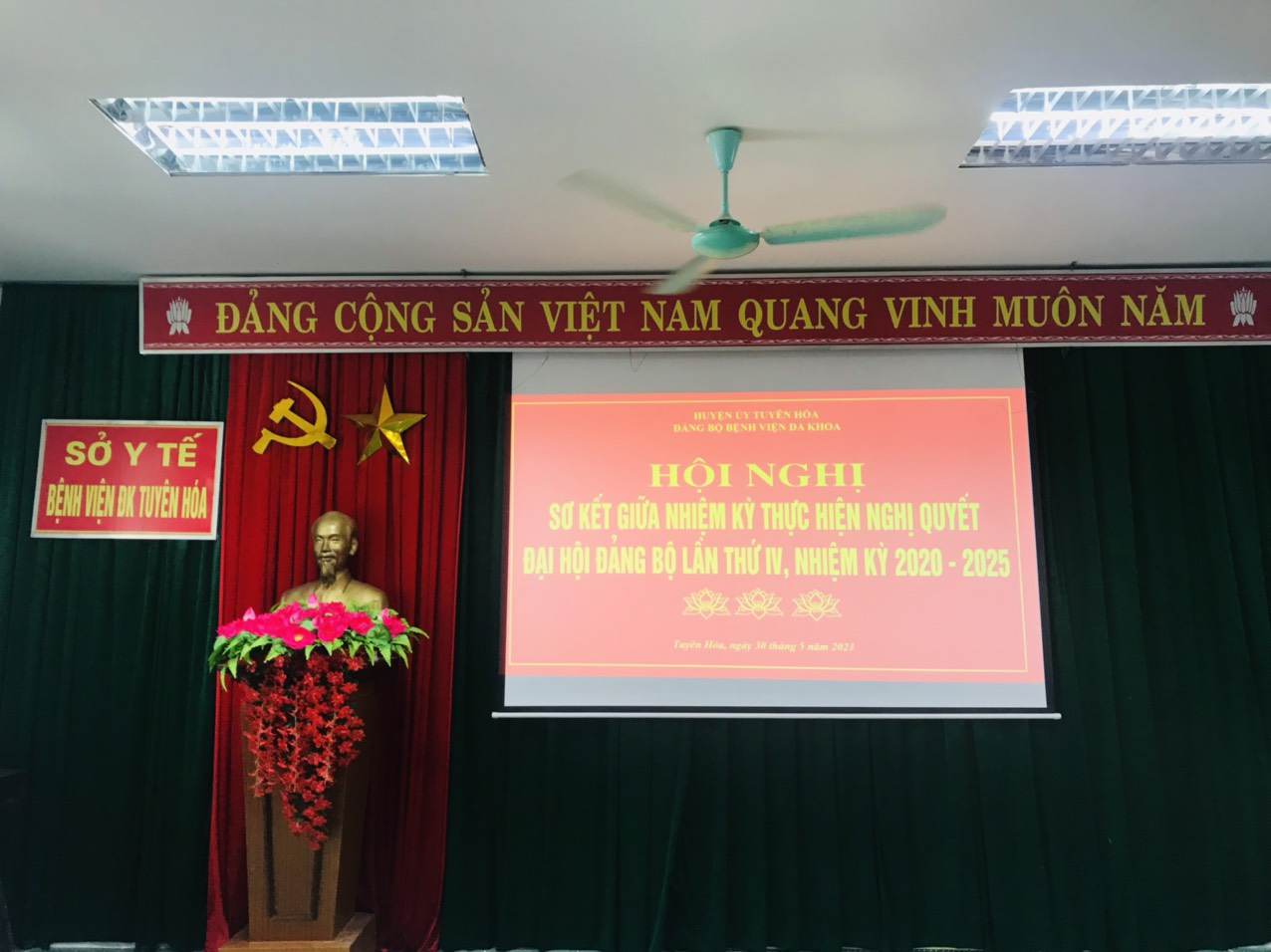  ĐẢNG BỘ BỆNH VIỆN ĐA KHOA TUYÊN HÓA TỔ CHỨC HỘI NGHỊ SƠ KẾT THỰC HIỆN NGHỊ QUYẾT ĐẠI HỘI ...